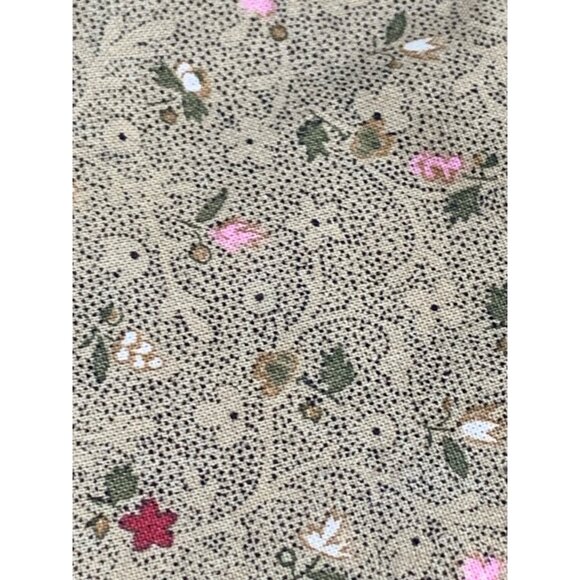 Vintage Floral Cotton Fabric 1/2 Yard 44" Wide Material Quilting Sewing & Crafts - Picture 4 of 6